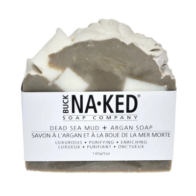 Dead Sea Mud + Argan Soap - Buck Naked 